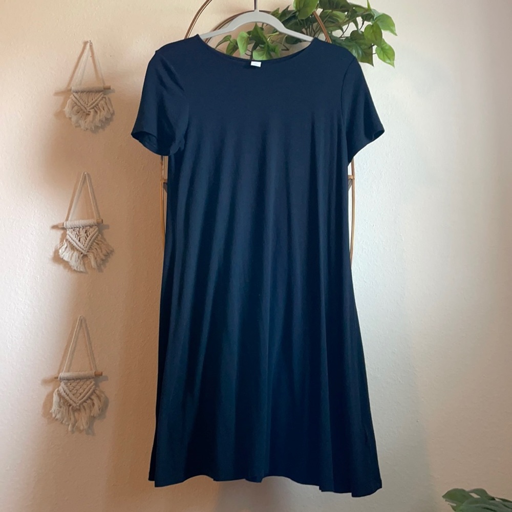 Black T-Shirt Dress